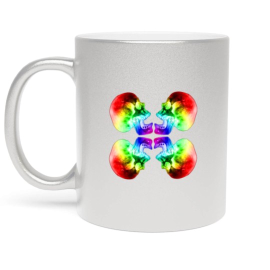 Discover Psychedelic Skulls #9 Metallic Mugs