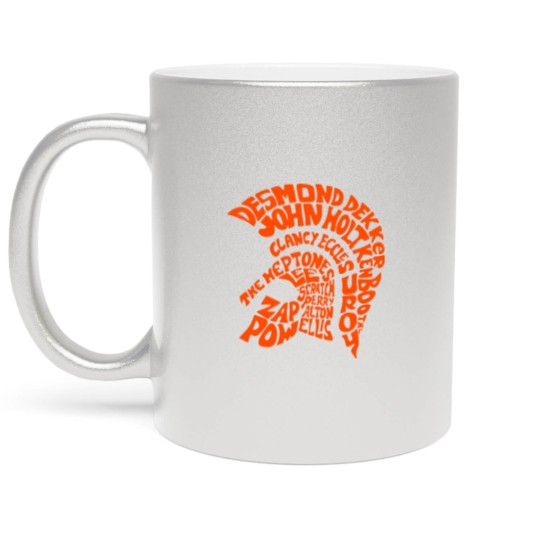 Discover Trojan Records Design Metallic Mugs | Essential Metallic Mugs