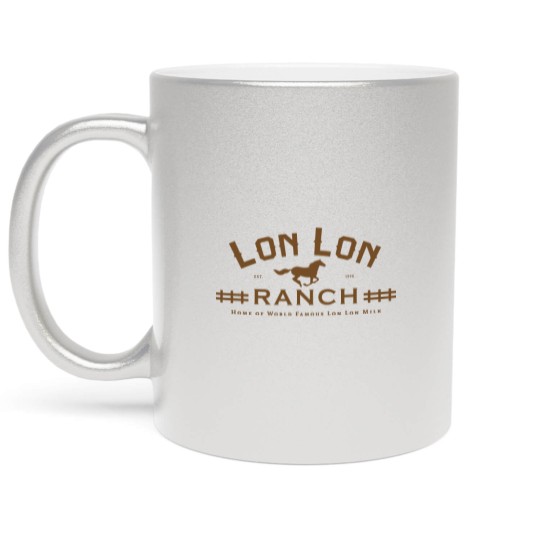 Discover Lon Lon Ranch Logo - Zelda - Metallic Mugs