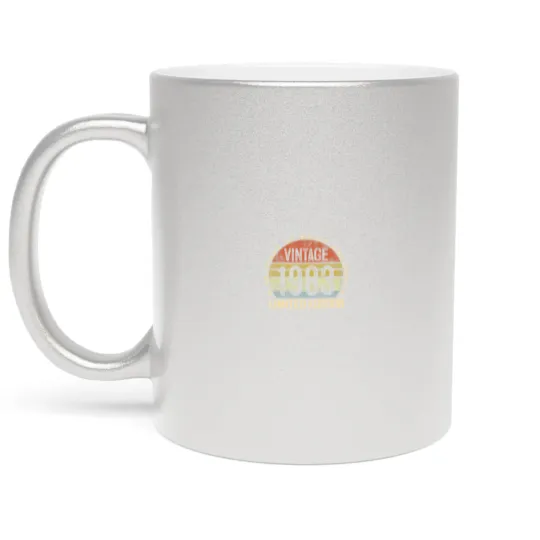 Discover Vintage 1983  40 Year Old Gifts 40th Birthday Metallic Mugs