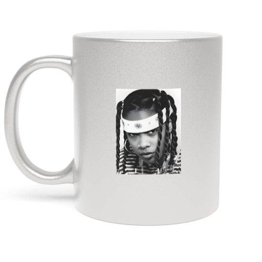 Discover Da Brat Metallic Mugs, Rap Queen Metallic Mugs, Old School Hip Hop Metallic Mugs, 90's Hip Hop, Aesthetic Clothing, Unisex Cotton Metallic Mugs