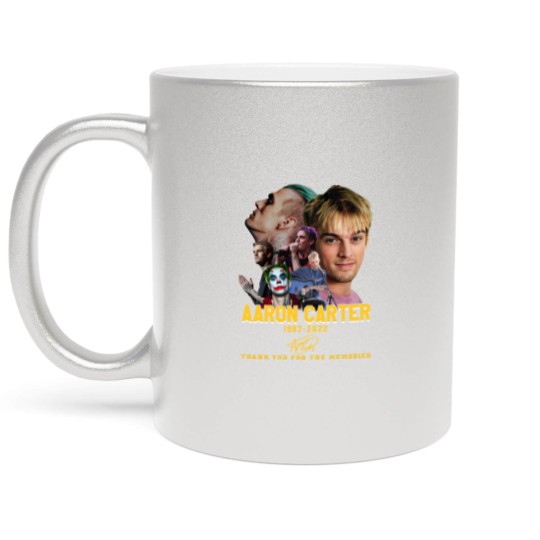 Discover Aaron Carter Metallic Mugs