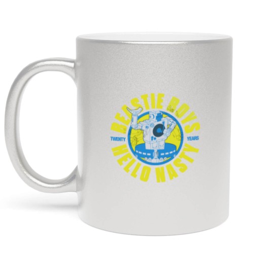 Discover Beastie Boys unisex: Hello Nasty 20 Years Metallic Mugs