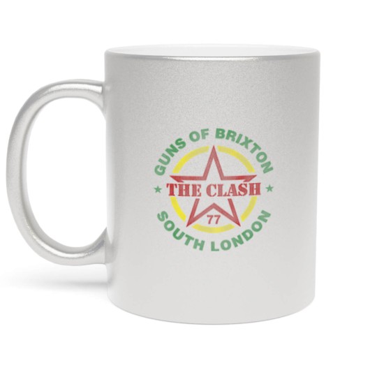 Discover the clash guns of brixton t Metallic Mugs