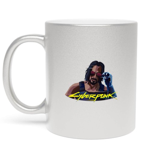 Discover Johnny Silverhand - Cyberpunc 2077 - Metallic Mugs
