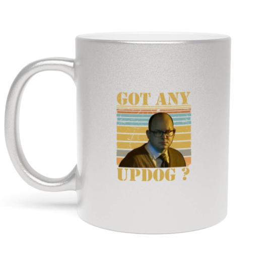 Discover Colin Robinson Vintage Metallic Mugs, Movies Quote Unisex