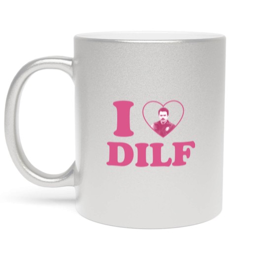 Discover I love DILF Charlie Swan Metallic Mugs