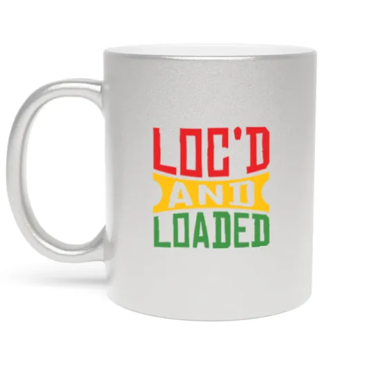 Discover Dreadlocks Rasta Locs Rastafari Metallic Mugs