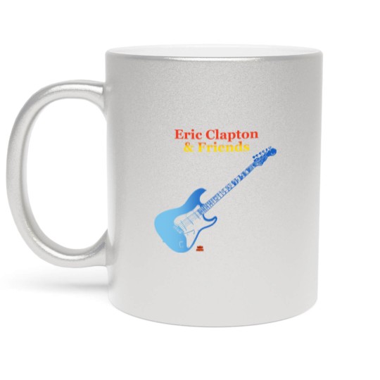 Discover Vintage Eric Clapton Joe Cocker ZZ Top 1993 Metallic Mugs
