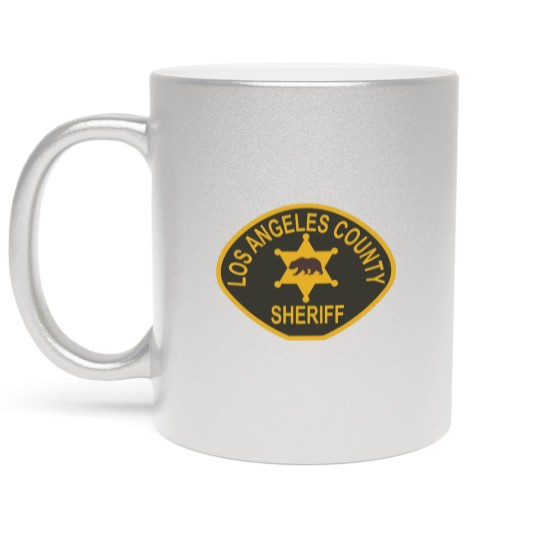 Discover Los Angeles County Sheriff Metallic Mugs