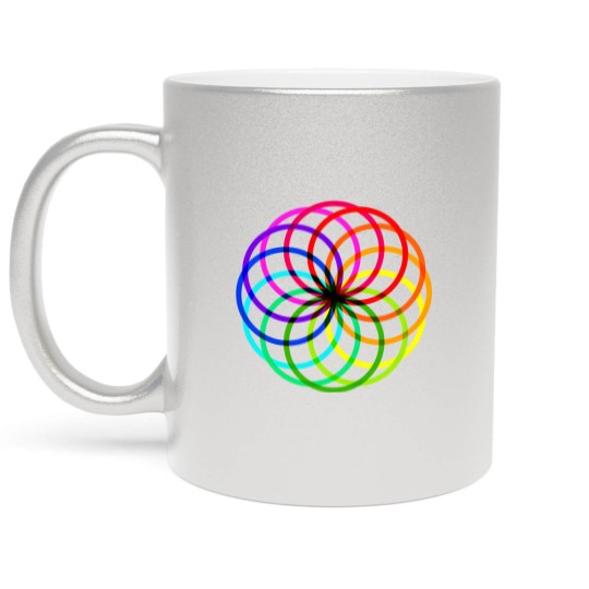 Discover Color circles - Color - Metallic Mugs