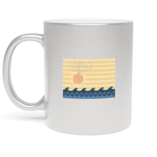 Discover James  the Giant Peach Metallic Mugs