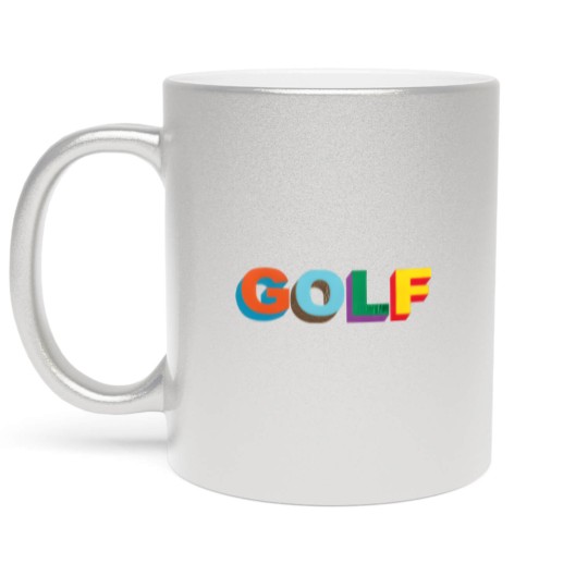 Discover Multi color 3D Golf Wang Metallic Mugs