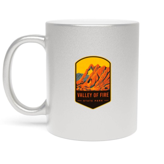 Discover Valley Of Fire State Park Metallic Mugs