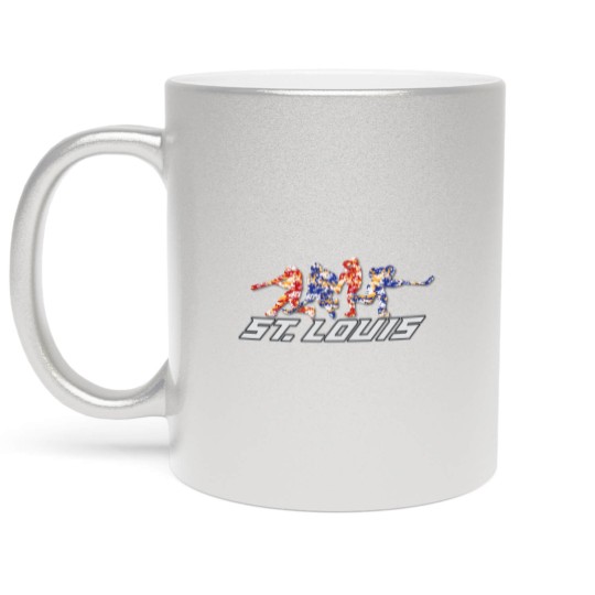 Discover St. Louis Sports Metallic Mugs