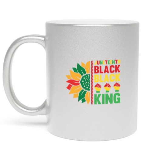 Discover Juneteenth 2023 Celebration, Black Independence Day Unisex Metallic Mugs, Freeish Metallic Mugs