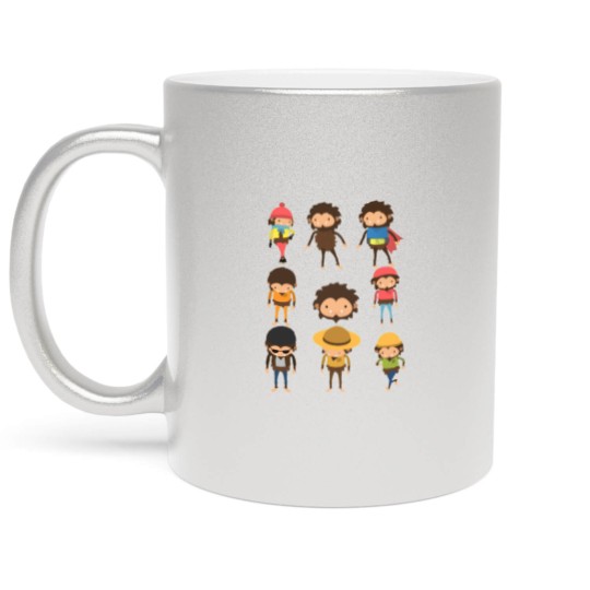 Discover Sneaky Sasquatch Poster Metallic Mugs