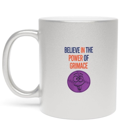 Discover Grimace Mets Metallic Mugs up to 5xl | NY Mets Humorous Gift, New York Baseball Winning Streak Fan Lucky Charm McD's Grimace, Orange and blue, Truth