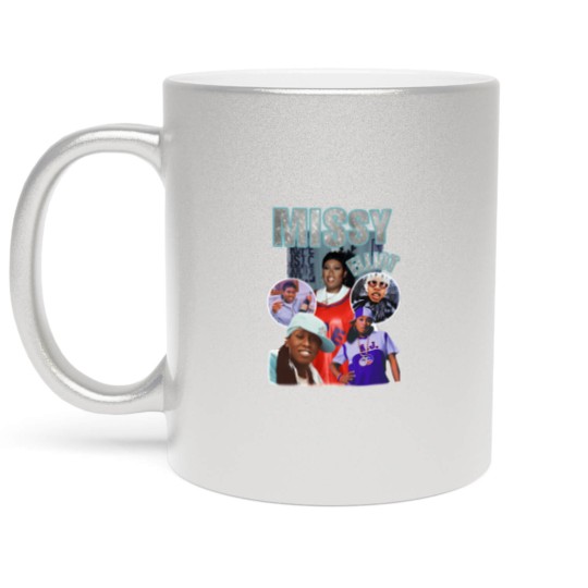 Discover Custom Missy Elliot Metallic Mugs Metallic Mugs