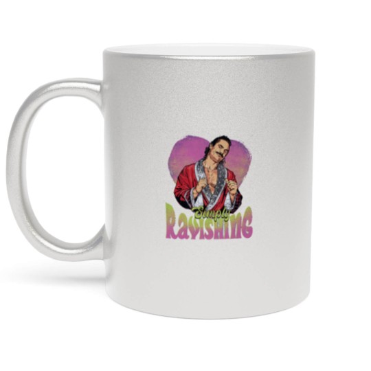 Discover Rick Rude Simply Ravishing Heart Metallic Mugs