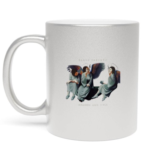 Discover Black Sabbath Heaven & Hell Metallic Mugs Metallic Mugs