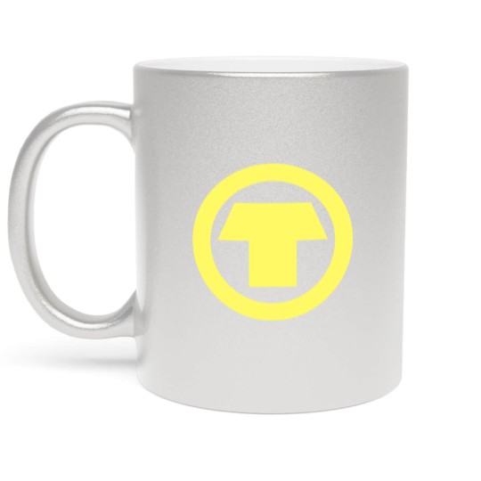 Discover Terra Teen Titans  Symbol Metallic Mugs