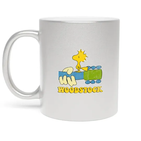 Discover Woodstock, distressed - Woodstock - Metallic Mugs