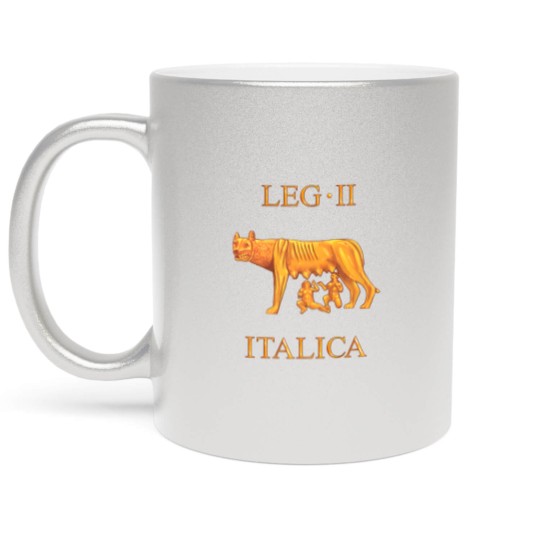 Discover 2nd Roman Legion II Italica Metallic Mugs