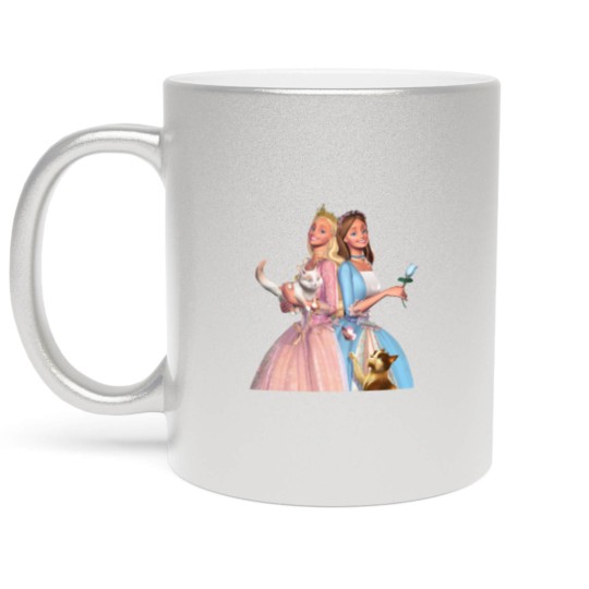 Discover Barbiee Princess and the Pauper   (1) Metallic Mugs