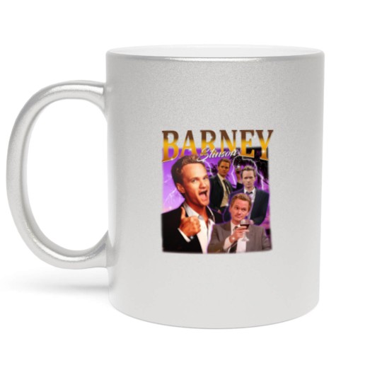 Discover Retro Barney Stinson Metallic Mugs, Barney Stinson Metallic Mugs, Vintage Barney Stinson Metallic Mugs