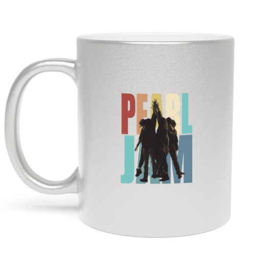 Discover PEL JAM Ten Inspired Metallic Mugs, Rock Band Metallic Mugs, PEL JAM Tour 2022 Metallic Mugs