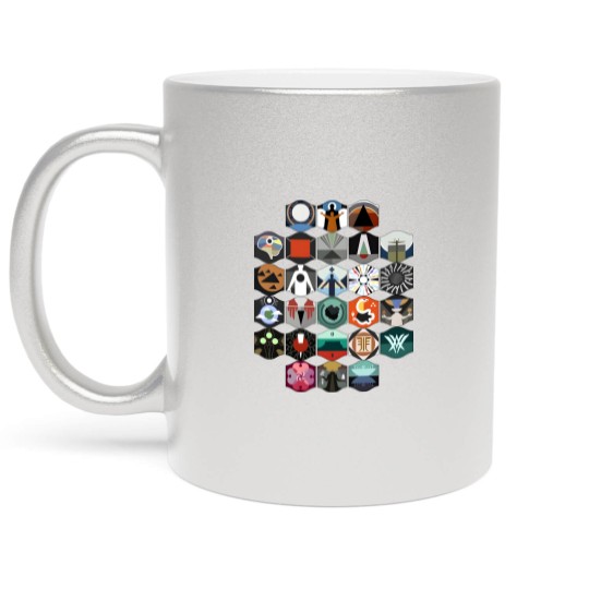 Discover Destiny 2 Vow Of Disciple Raid Symbols Short-Sleeve Metallic Mugs