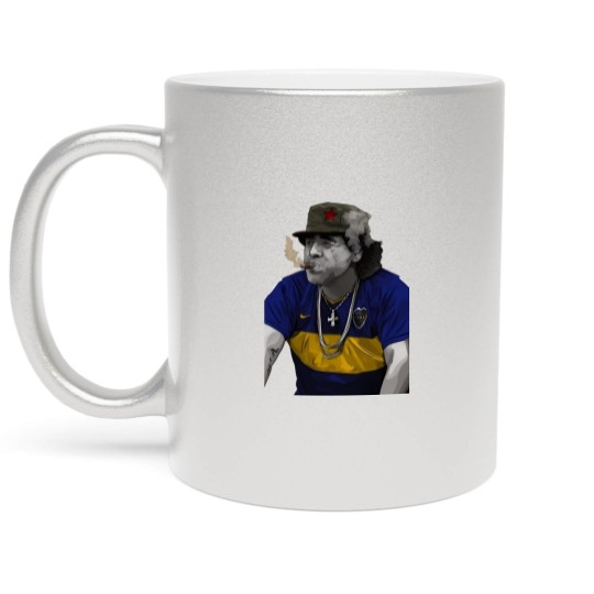 Discover Maradona , Maradona Metallic Mugs, Life is Life