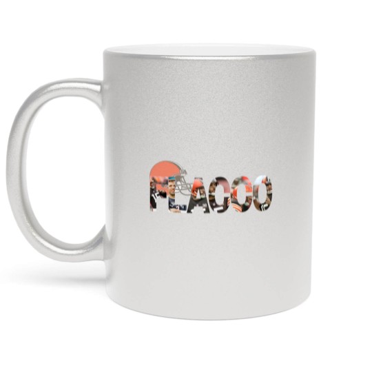 Discover Joe Flacco Cleveland Football Metallic Mugs