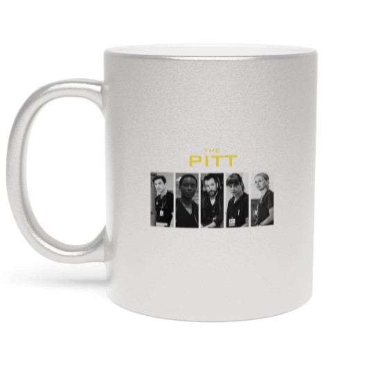 Discover The PITT Metallic Mugs, Tv Series, The Pitt Tv Show, Noah Wyle Metallic Mugs, Dr. Robbie Metallic Mugs