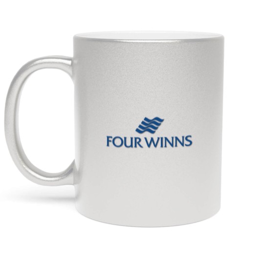 Discover FOUR WINNS BOAT MOTOR MERCH Metallic Mugs