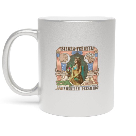 Discover Sierra Ferrell Gift For Fans White Metallic Mugs