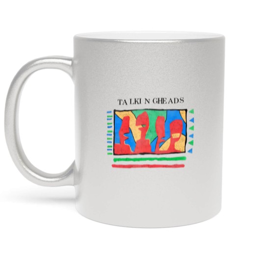 Discover Talking Heads Vintage Distressed - Talking Heads - Metallic Mugs