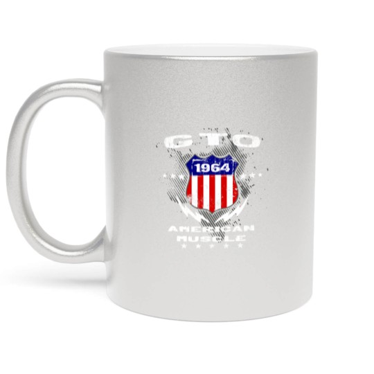 Discover 1964 GTO American Muscle v3 Metallic Mugs