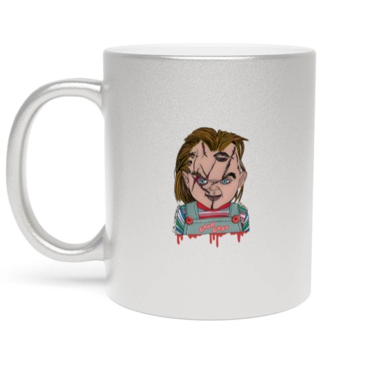 Discover Chucky Kids Metallic Mugs - Child's play Metallic Mugs