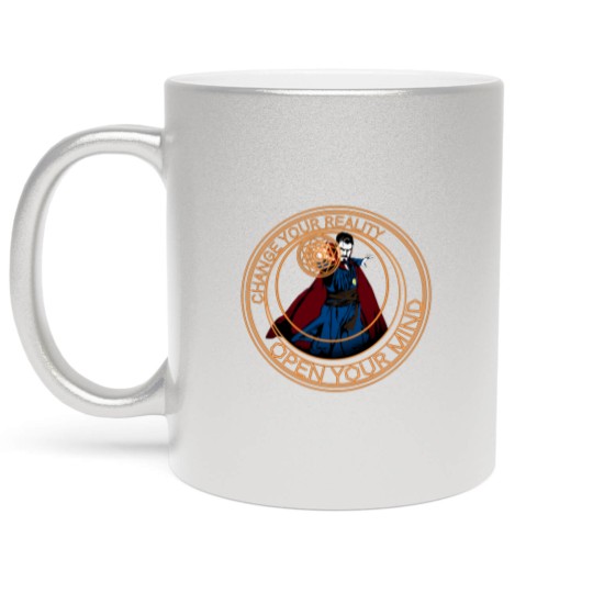 Discover Dr.Strange Magic Circle  Perfect Gift For you and friends Metallic Mugs