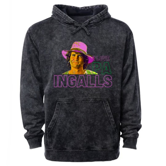 Discover PA INGALLS - Little House On The Prairie - Mineral Wash Hoodies