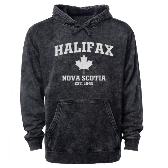 Discover Halifax Nova Scotia Canada - Halifax Canada - Mineral Wash Hoodies
