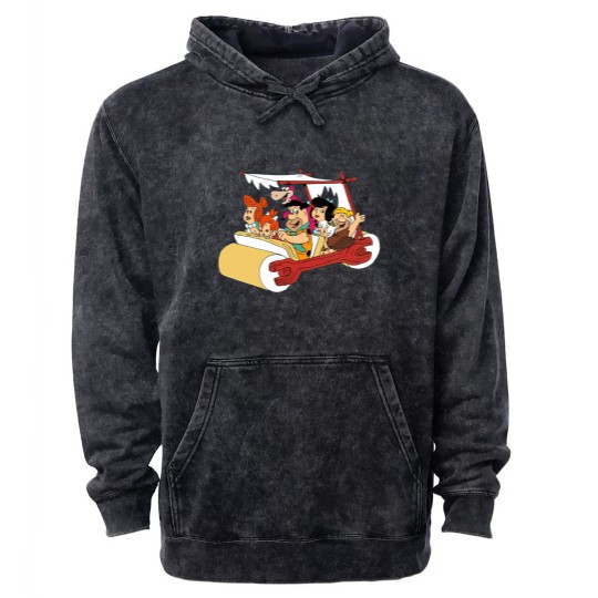 Discover The Flintstones Mineral Wash Hoodies, The Flintstones Characters Mineral Wash Hoodies