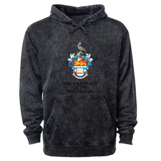 Discover University of the West Indies Design Mineral Wash Hoodies