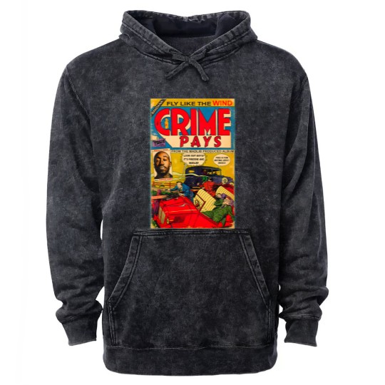 Discover Freddie Gibbs Madlib   Pays Comic Book Poster Mineral Wash Hoodies