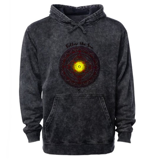 Discover Xavier Rudd Follow The Sun Music Mineral Wash Hoodies