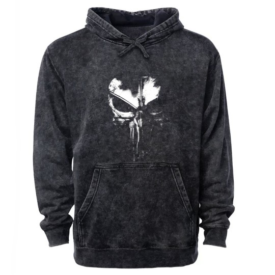 Discover The Punisher Graphic Mineral Wash Hoodies