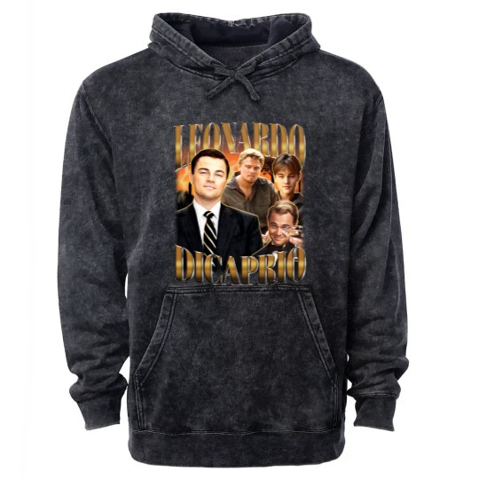 Discover Leonardo Dicaprio Bootleg Mineral Wash Hoodies - Leonardo Dicaprio