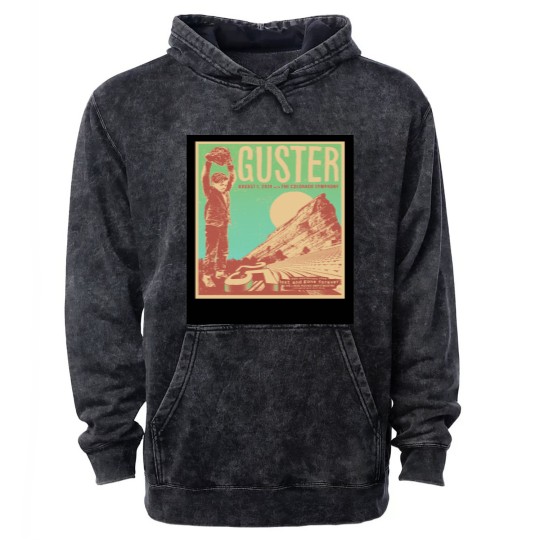 Discover Guster 25th Anniversary Show Red Rocks Amphitheatre Mineral Wash Hoodies